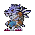 Were Garurumon: Saggitarius Mode