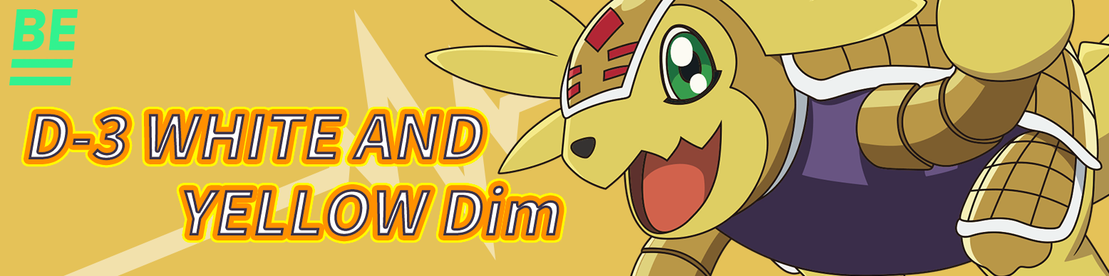 D3 White and Yellow